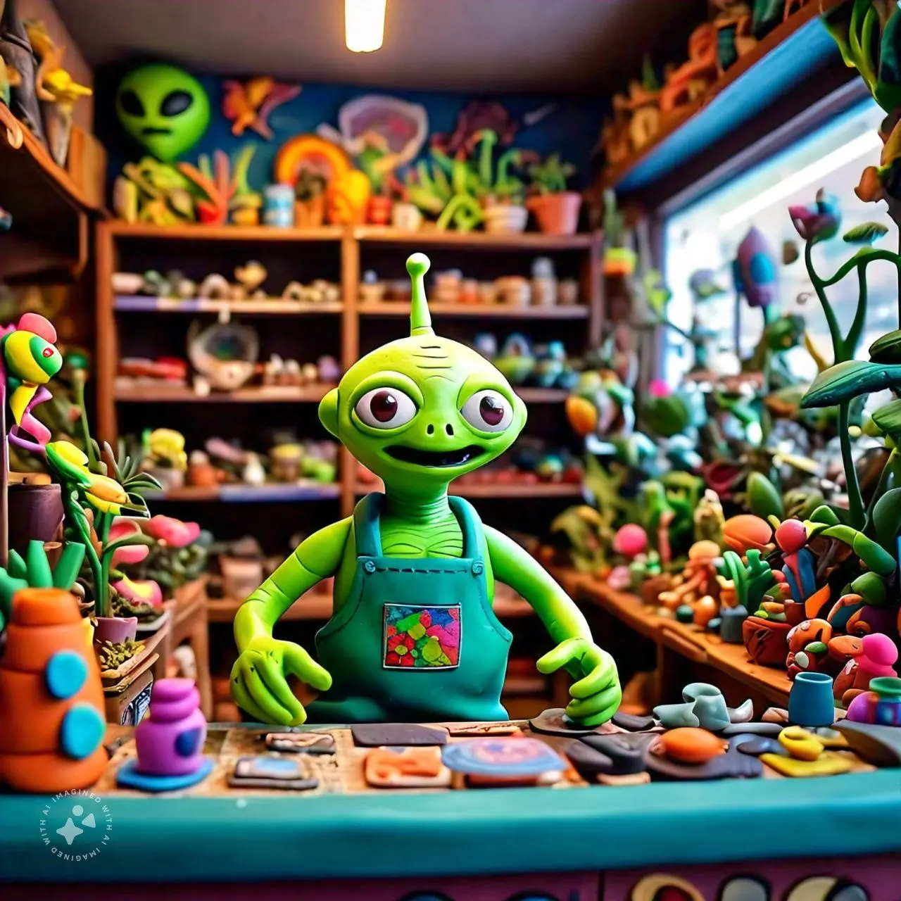 Plant'roid, la tienda de plantas extraterrestres